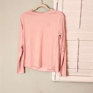 Carhartt Force Pink Long Sleeve Performance Top